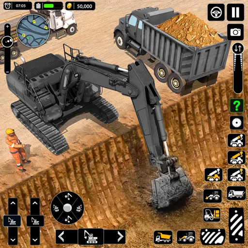 Snow Offroad Construction Game | Игры | XWorld