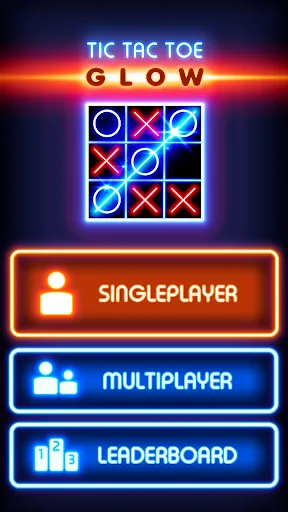 Tic Tac Toe Glow: 2 Players | Jogos | XWorld