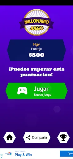 Juego Millonario - Trivia Quiz | juego | XWorld