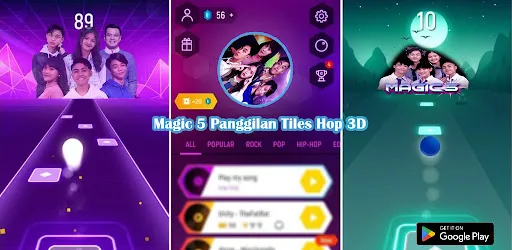 Magic 5 tiles hop Indosiar 3D | Permainan | XWorld