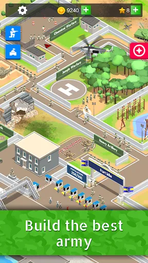 Idle Army Base: Tycoon Game | Games | XWorld