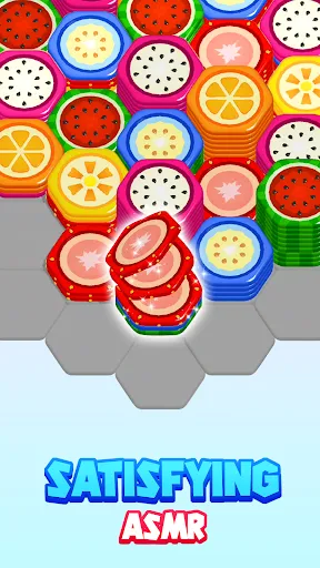 Fruitagon: Stack Sort | Games | XWorld