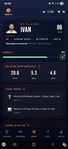 Basketball Career Sim 2026 | Games | XWorld Basketball Career Sim 2026 | Games | XWorld