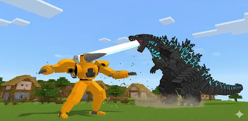 KING ZILLA VS DRILLMAN | Permainan | XWorld