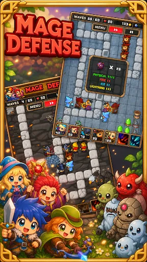 Mage Defense | juego | XWorld Mage Defense | juego | XWorld
