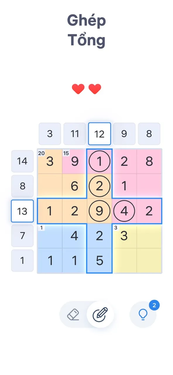 Number Sums - Game Xếp Hình Số | Games | XWorld