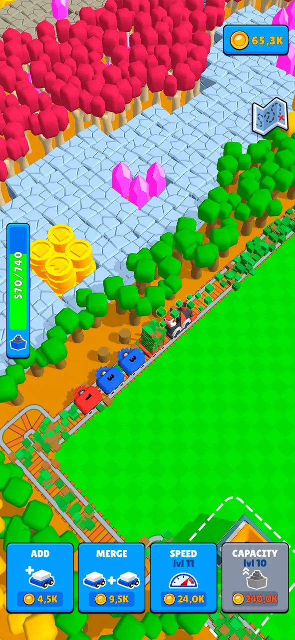Train Miner: Idle Railway Game | 游戏 | XWorld