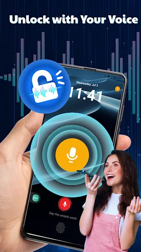 Voice Lock Screen: Phone Lock | 游戏 | XWorld