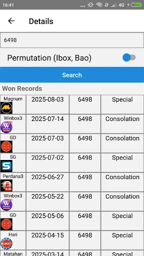 Live 4D Results Lotto 4D | Permainan | XWorld