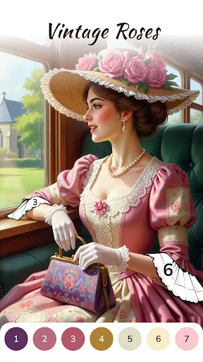 Dress Color: Paint by Number | 游戏 | XWorld