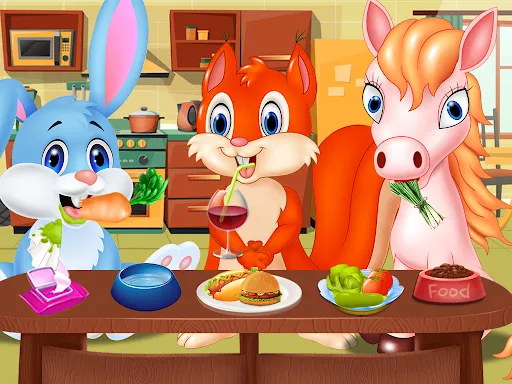 Pet Vet Care Wash Feed Animals | Games | XWorld