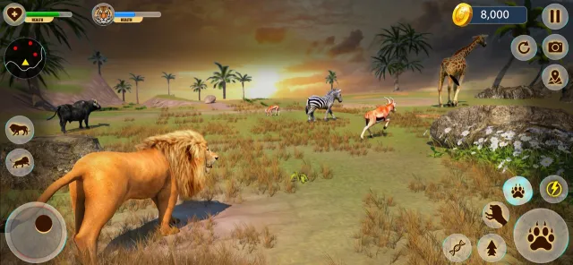 Lion Hunting Simulator Game | 游戏 | XWorld
