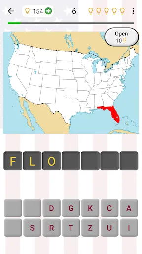 50 US States - American Quiz | Games | XWorld