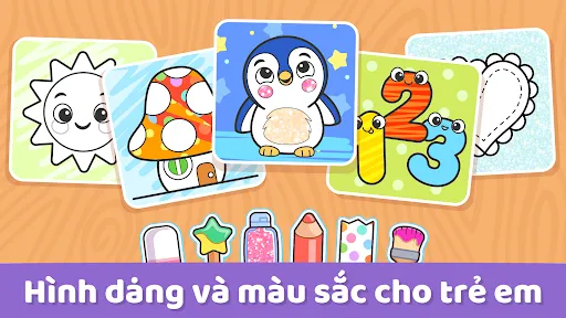 Trò chơi tô màu cho trẻ nhỏ | Games | XWorld