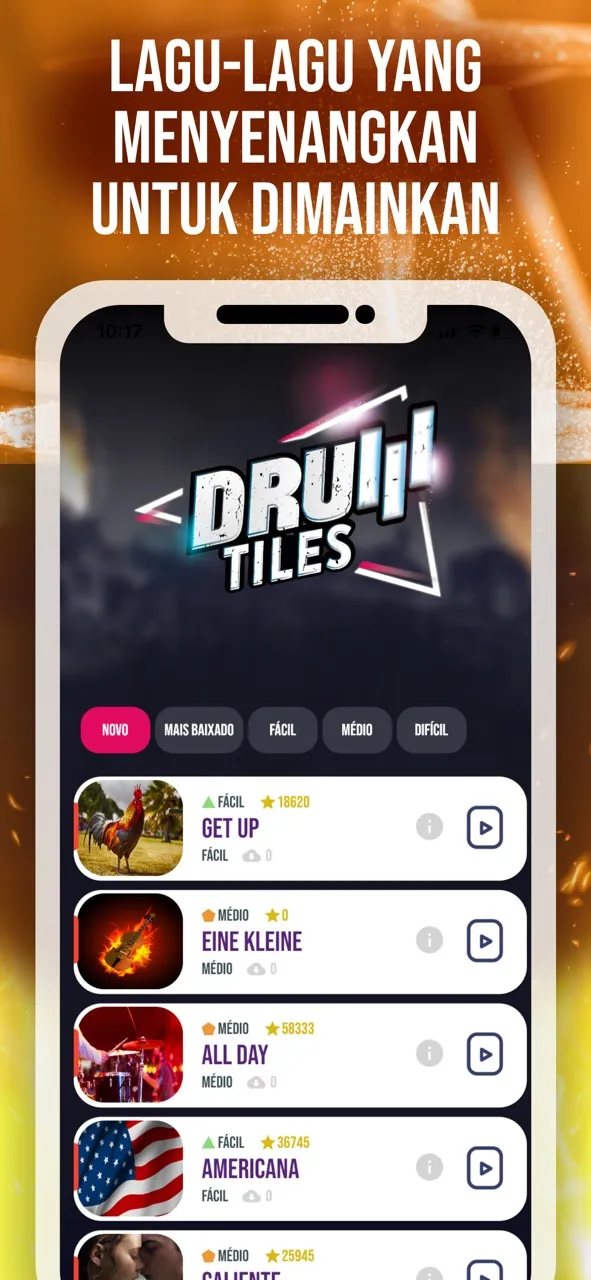Drum Tiles: permainan drum | Permainan | XWorld