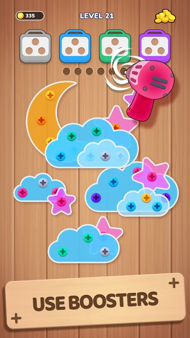 Woodle Screw Jam: Nuts & Bolts | Jogos | XWorld
