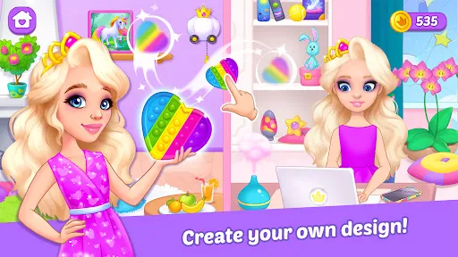 Princess girl paper House game | 游戏 | XWorld