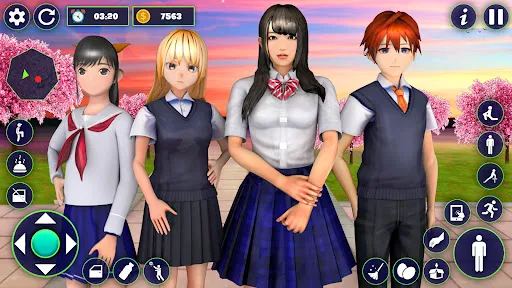 School Girl Life Simulator 3D | เกม | XWorld