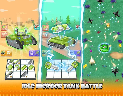 Idle Merger: Tank Battle | เกม | XWorld