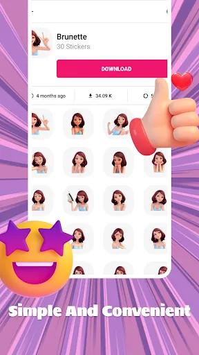 3D Emojis Sticker | เกม | XWorld