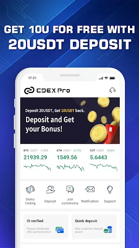 CDEX - Crypto & Forex & CFDs | Jogos | XWorld