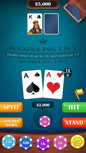 Blackjack 21: casino card game | juego | XWorld