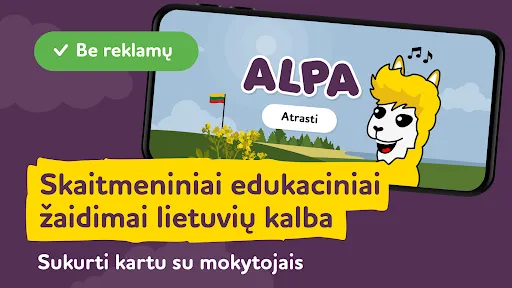 ALPA Mokomieji žaidimai 3–8 | Games | XWorld