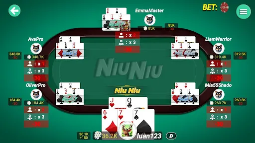 牛牛 - 牛牛 | Permainan | XWorld