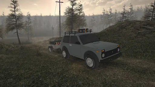 Forest Roads. Niva | Игры | XWorld