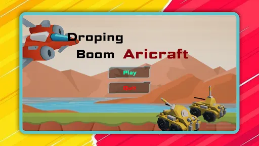 Droping Boom Aircraft | Permainan | XWorld