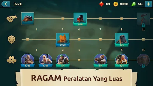 Pirate Ships・Bangun & Maju | Permainan | XWorld