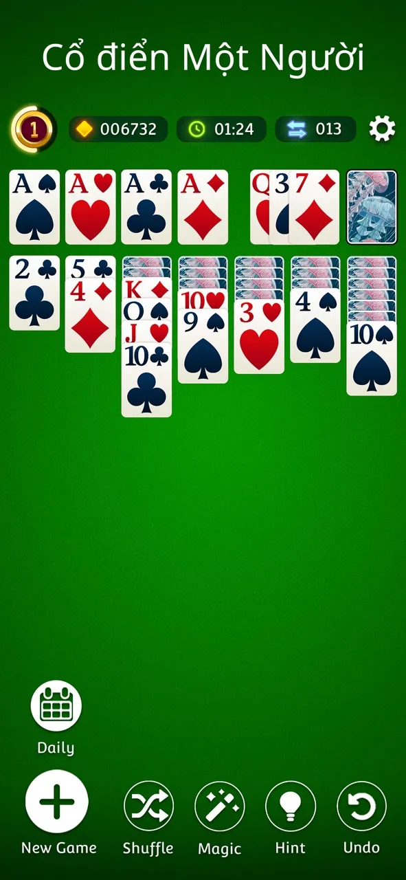 Solitaire - cổ điển chơi bài | Games | XWorld