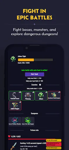 Idle Rising - Online Idle RPG | Permainan | XWorld