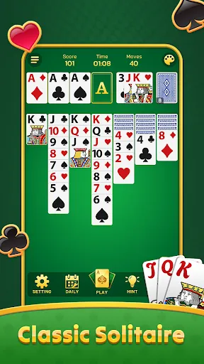 Classic Solitaire : Card Games | Games | XWorld