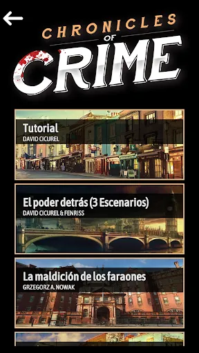 Crónicas del Crimen | juego | XWorld