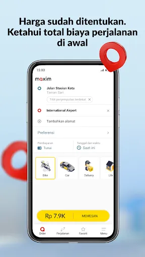 maxim - ojek, transportasi | Permainan | XWorld