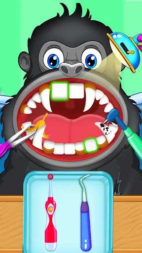 Mascota Doctor Dentista Diente | juego | XWorld