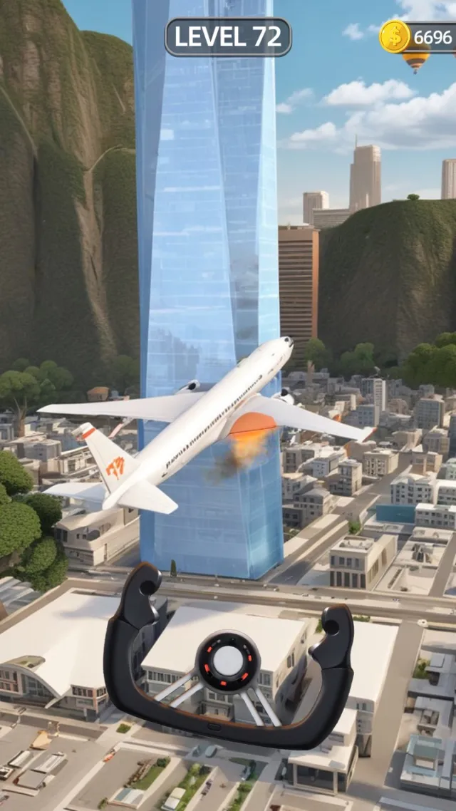 Sling Plane 3D - Sky Crash Jet | Permainan | XWorld
