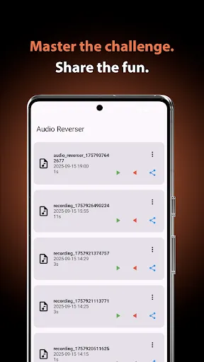 Reverse Audio: Reverse Singing | Permainan | XWorld