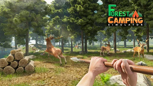 Forest Camping Survival Sim 3D | Permainan | XWorld