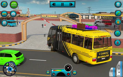 Mini Bus Driving Bus Games 3D | Permainan | XWorld
