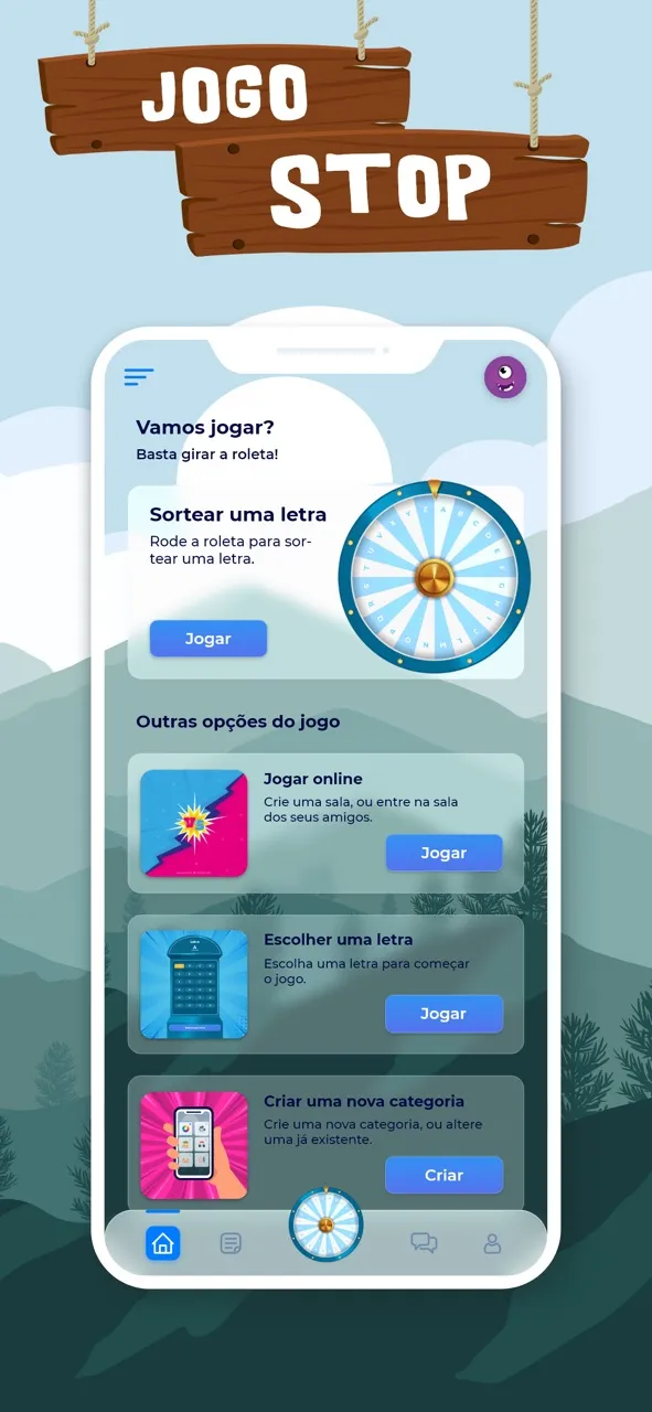 Jogo Stop - Adedonha | Jogos | XWorld