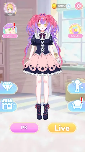 Anime Doll Dressup | Games | XWorld