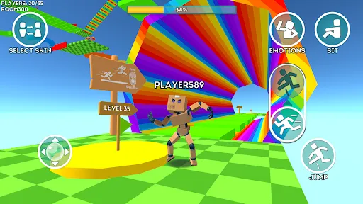 Obby Online Parkour World | Permainan | XWorld