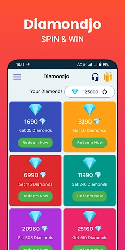 Diamondjo: Play Win FFDiamonds | Permainan | XWorld