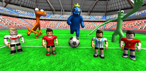 Rainbow Football Friends 3D | Permainan | XWorld