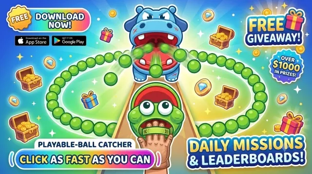 Giveaway | Playable-Ball Catcher | Permainan | XWorld