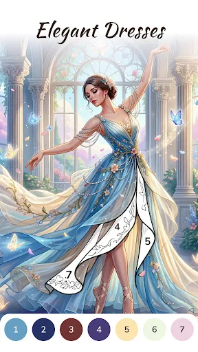 Dress Color: Paint by Number | 游戏 | XWorld