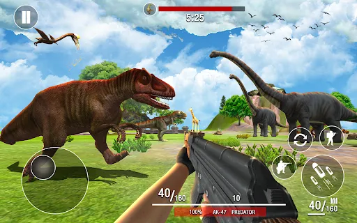 Cazadora de dinosaurios | juego | XWorld