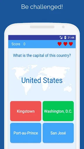 Capitals of the countries Quiz | Games | XWorld